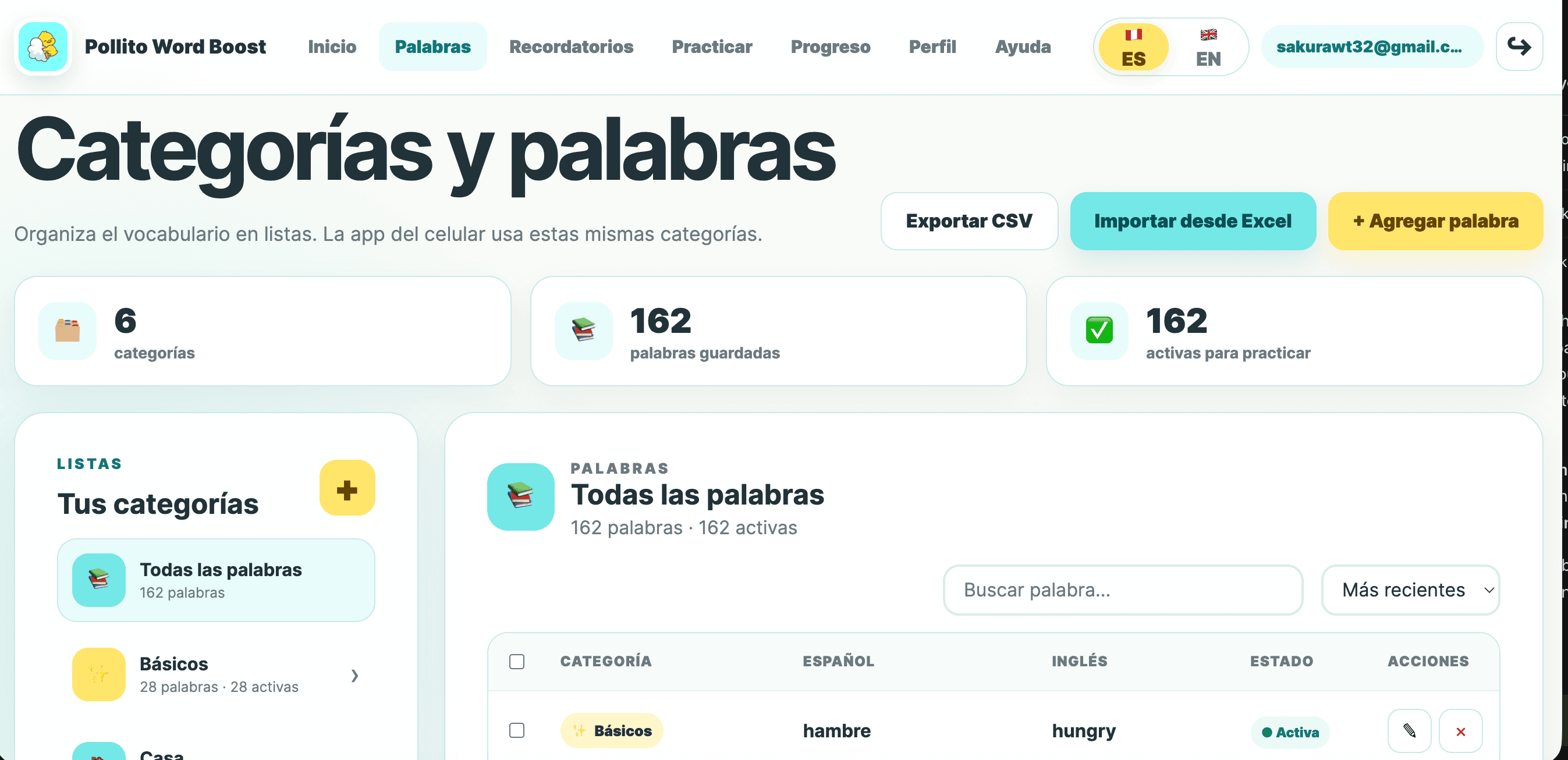 Pollito Word Boost preview 2